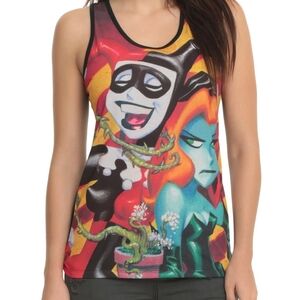 DC Comics Harley Quinn & Poison Ivy Girls Tank Top